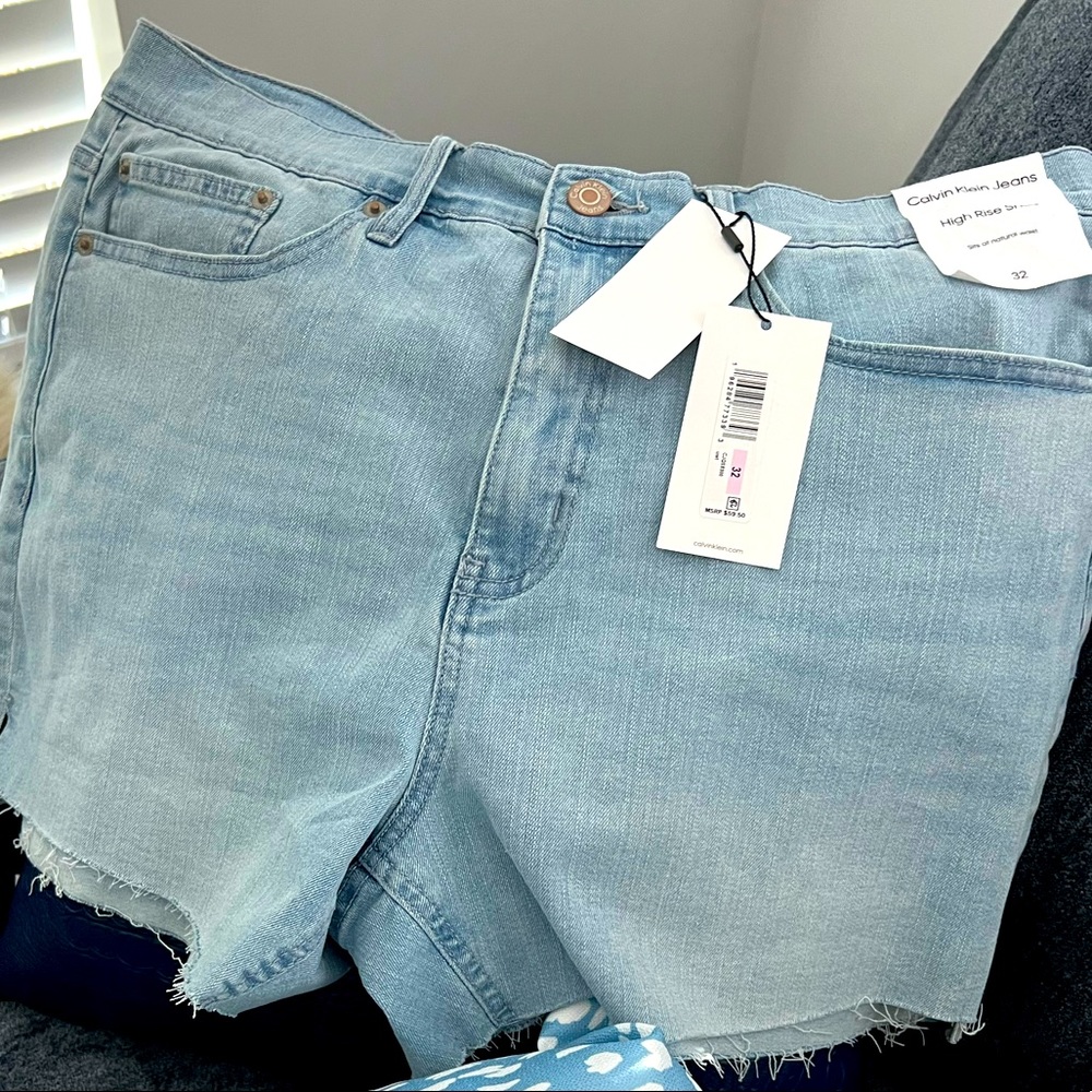 Calvin Klein Cut Off Denim Women’s Shorts